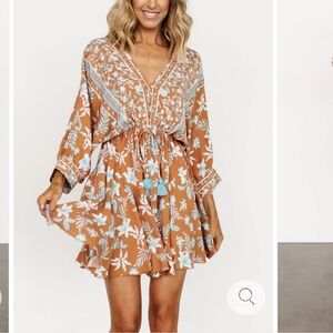 Baltic Born Medium Women’s Dress Floral Fall Boho